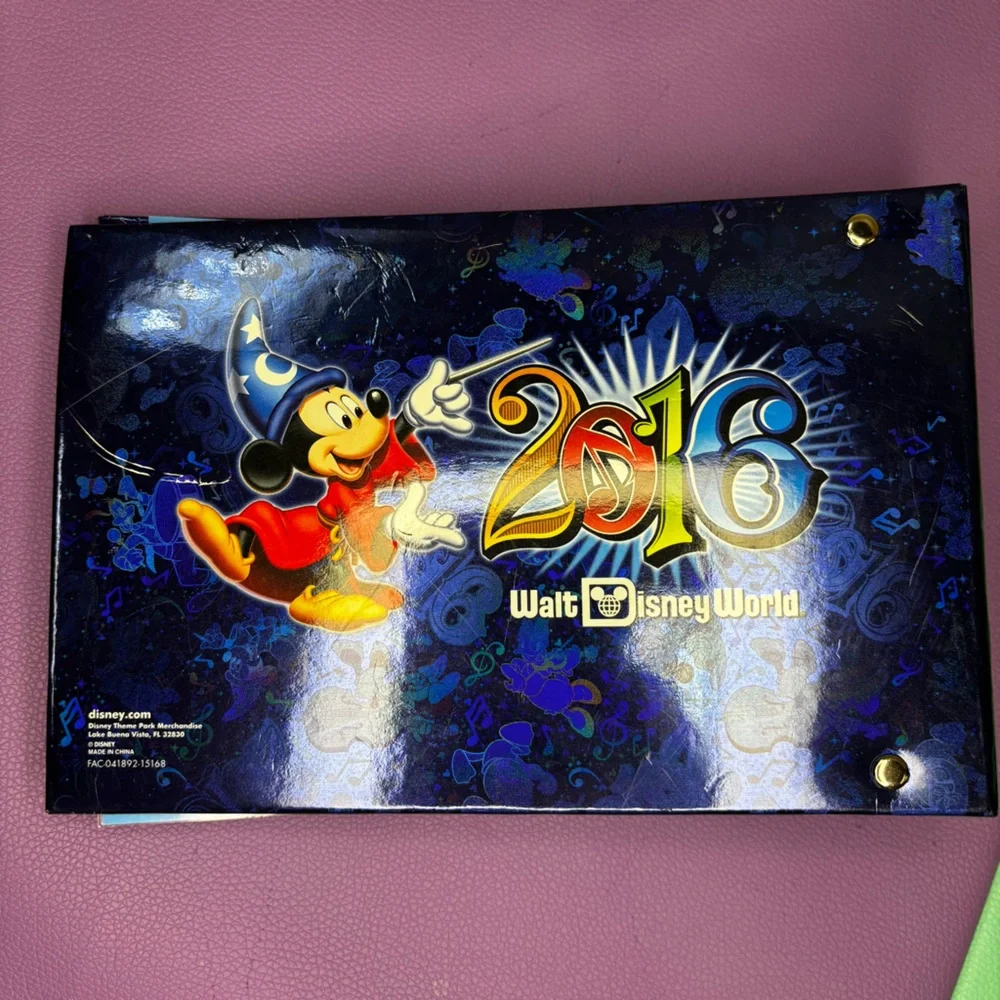 Walt Disney World 2016 Photo Album / Autograph‎ Binder Book